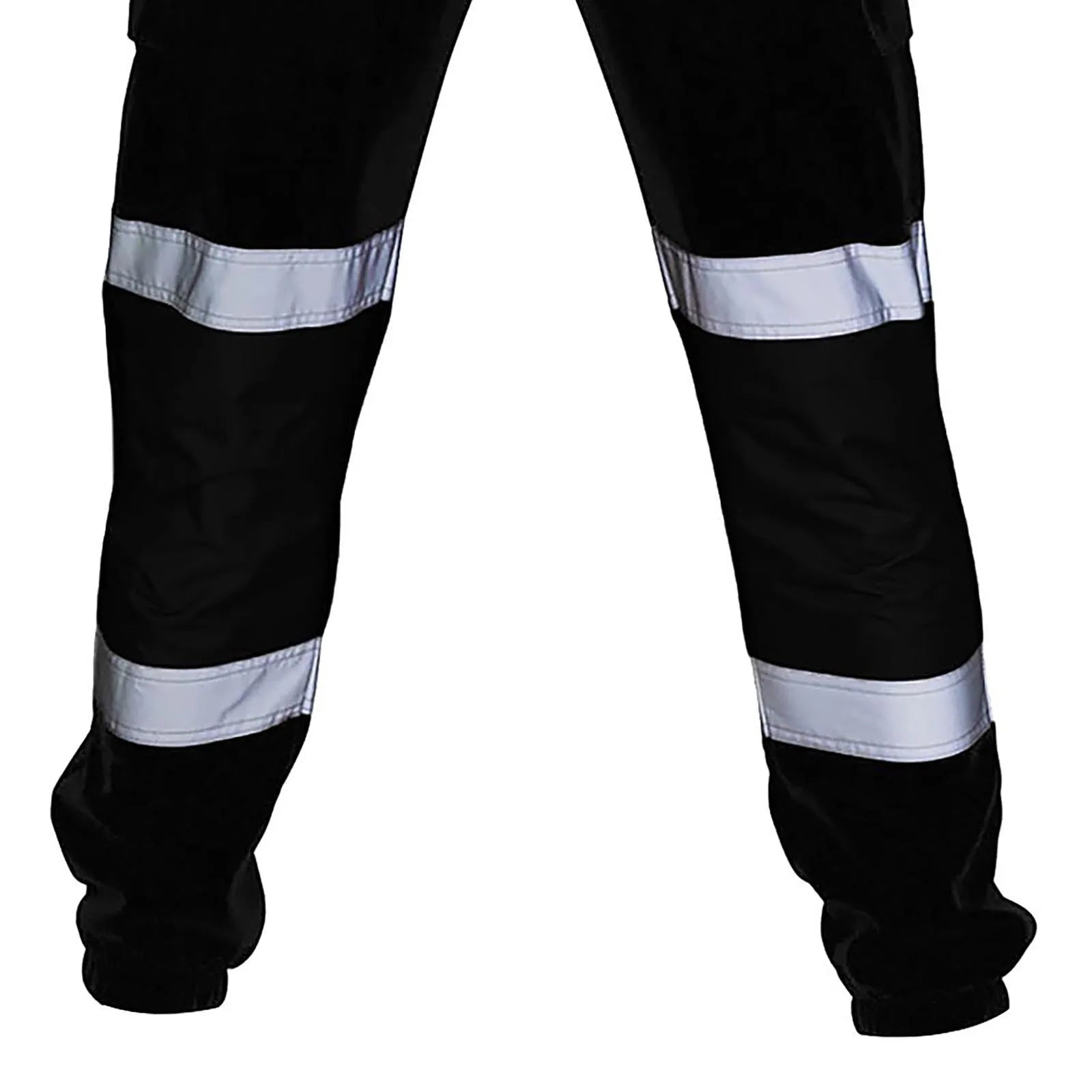 Pantalon de travail pour homme, pantalon de survêtement de sécurité, pantalon réfléchissant rayé, pantalon de jogging ample pour homme, jogging patchwork, vêtements de travail